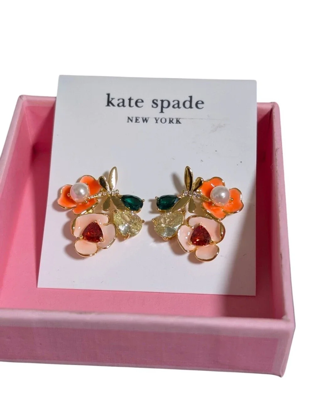 Kate Spade Bloom in Color Cluster Studs earrings